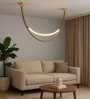 Aurora Arc Tri-Colour LED Pendant Ceiling Light for Living Room