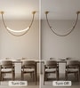 Aurora Arc Tri-Colour LED Pendant Ceiling Light for Living Room