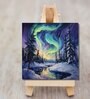 Aurora Borealis Mini Canvas Frame