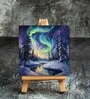 Aurora Borealis Mini Canvas Frame