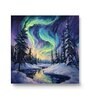 Aurora Borealis Mini Canvas Frame