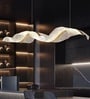 Aurora Cascade 3-LED Smart Chandelier Light 1000mm Metal Acrylic Gold Finish