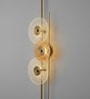 Aurora Cascade 900MM Gold Metal Glass LED Wall Sconce