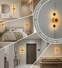 Aurora Cascade 900MM Gold Metal Glass LED Wall Sconce