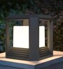 Aurora Cube Sand Black 9 Inch Outdoor LED Wall Sconce