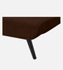 Aurora Fabric Upholstered Queen Size Bed in Brown Color