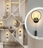 Aurora Halo Black 3C LED Wall Sconce