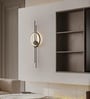 Aurora Halo Black Metal Tri-Color LED Wall Sconce
