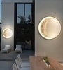 Aurora Halo Resin LED 16 inch Wall Sconce 3C Tri-Color