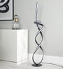 Aurora Helix Black 3-Color LED Floor Lamp