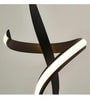 Aurora Helix Black 3-Color LED Floor Lamp
