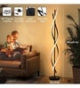 Aurora Helix Black LED Floor Lamp 60W 3 Color