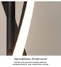Aurora Helix Black LED Floor Lamp 60W 3 Color