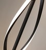Aurora Helix Black LED Floor Lamp 60W 3 Color