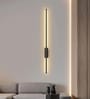 Aurora Linear Black 3C LED Wall Sconce 12W 600mm
