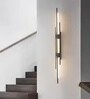 Aurora Linear Black LED 31 Inch Wall Sconce 3C Tri-Color Light