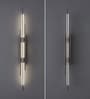 Aurora Linear Black LED 23 Inch Wall Sconce 3C Tri-Color Light