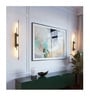Aurora Linear Black LED 23 Inch Wall Sconce 3C Tri-Color Light
