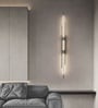 Aurora Linear Black LED 23 Inch Wall Sconce 3C Tri-Color Light
