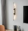 Aurora Linear Black LED 31 Inch Wall Sconce 3C Tri-Color Light