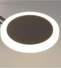 Aurora Orbit Black LED Wall Sconce with 3C Tri-Colour Light