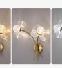 Aurora Orbit Gold Acrylic Wall Sconce 3C LED Wall Light