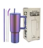Aurora Prism 1200ml Stainless Steel Double Insulated Leak Proof Coffee Tumbler with Lid & Straw