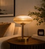Aurora Ribbed Glass Table Lamp