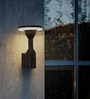 Aurora Sand Black LED Wall Sconce 12W Warm White Outdoor