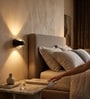 Aurora Sand Black LED Wall Sconce 2x3W Warm White Modern