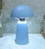 Aurora Sky Blue Enamel Glow Night Table Lamp