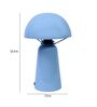 Aurora Sky Blue Enamel Glow Night Table Lamp