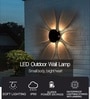 Aurora Sunburst Sand Black LED Wall Sconce 3000K
