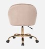 Aurora Velvet Guest Chair In Brown Colour