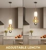 Aurora Vienna 3C LED Pendant Light Metal Glass