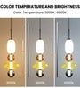 Aurora Vienna 3C LED Pendant Light Metal Glass