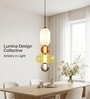 Aurora Vienna 3C LED Pendant Light Metal Glass