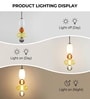 Aurora Vienna 3C LED Pendant Light Metal Glass