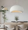 Aurora White Resin Pendant Light Tri-Colour LED