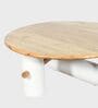 Aurum Centre Table In Natural Bleach Finish
