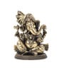 Golden Auspicious Ganesh Ji Brass Idol