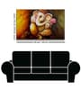 Auspicious Ganesha Multicolour Canvas Art Print