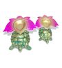 Auspicious Tortoise Gold Aluminium (Set of 2) Tealight Candle Holder