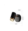 Austin 15W Spot Wall Highlighter Light Gold & Black Body Warm White + Natural White LED Modern Wall Light for Home