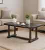 Austin American Wooden Coffee Table In Dark Walnut Finish