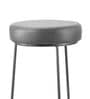 Austin Metal Bar Stool in Grey Colour