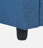 Austin Fabric 1 Seater Sofa in Blue Colour
