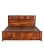 Austin King Bed with Storage in Walnut finish