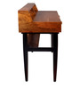 Austin Sheesham Wood Writing Table (3 drawer) in Teak & Black Finish