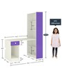 Austin Kids Study Table in Lavender Purple Colour